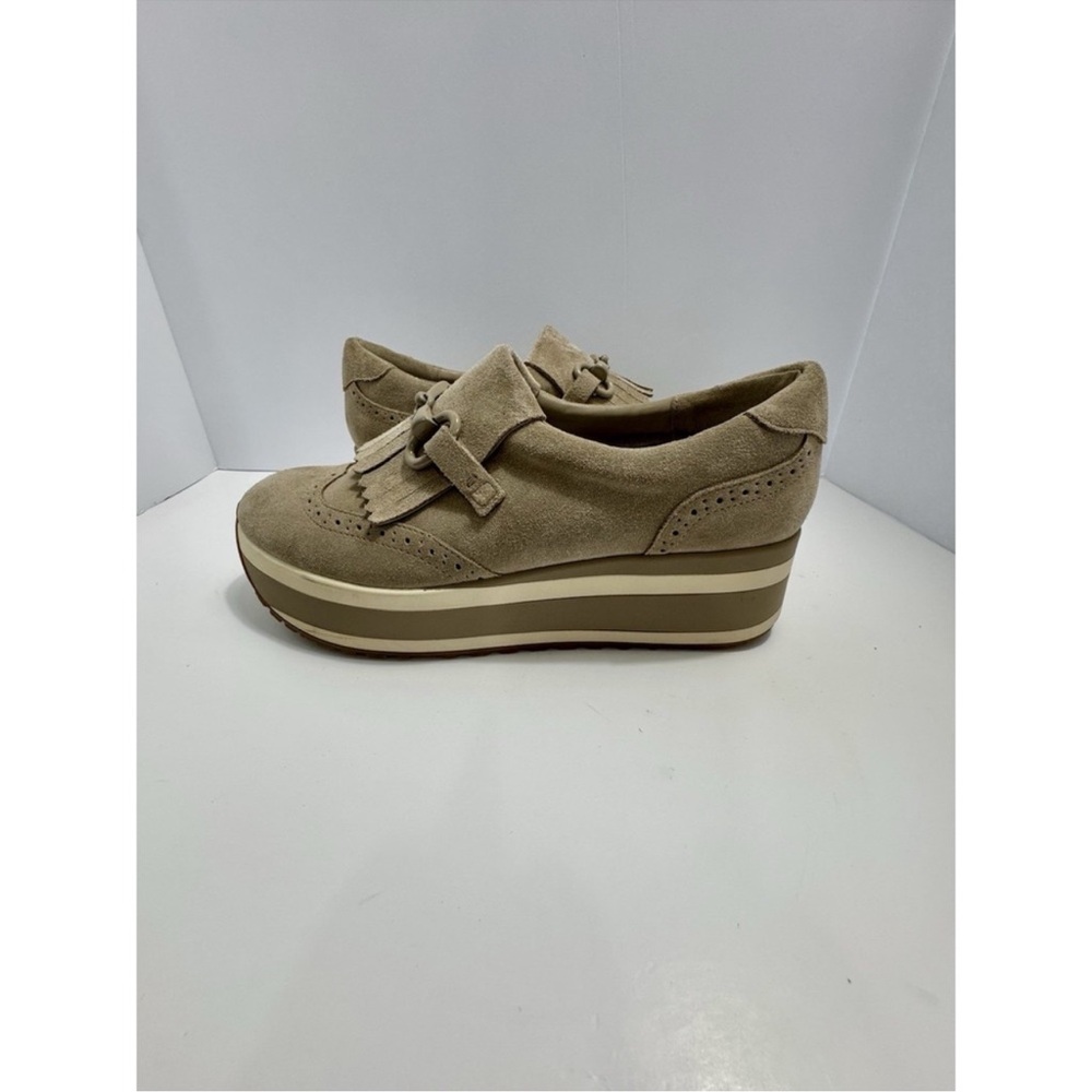 Dolce Vita Beige Platform Loafers